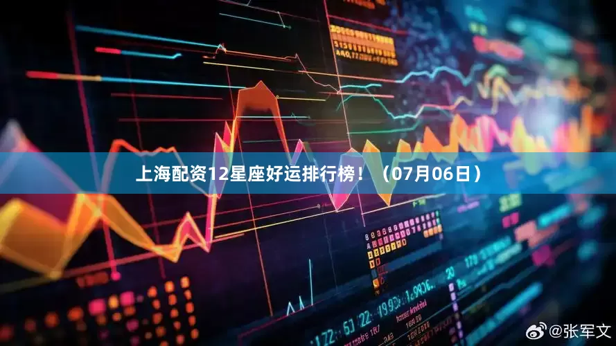 上海配资12星座好运排行榜！（07月06日）